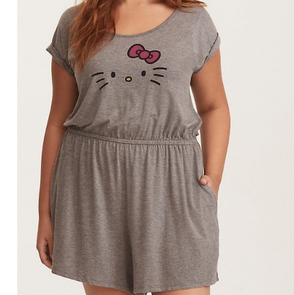 torrid Pants - Torrid Hello Kitty Keyhole Romper